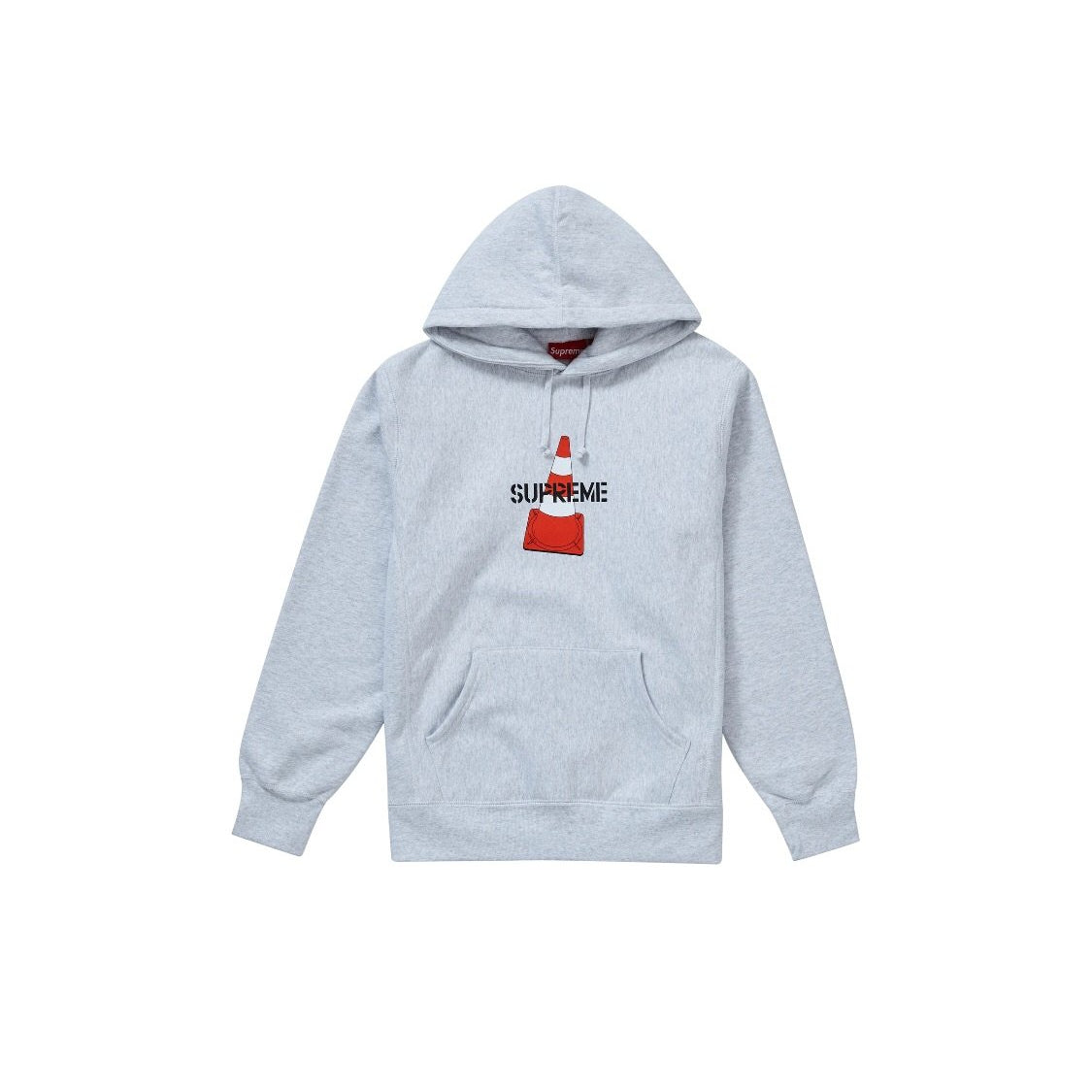 Supreme cone hooded sweatshirt “ash grey” - Centrall Online