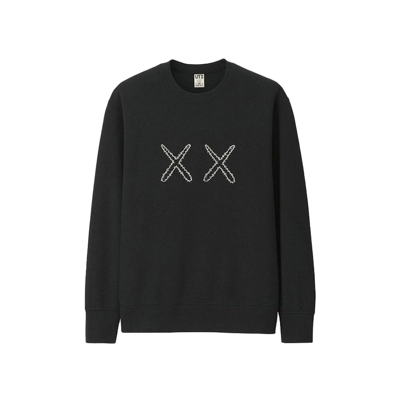 Kaws X Uniqlo Swearshirt Black - Centrall Online
