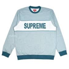 Supreme Tonal Striped Shirt Tonal Blue - Centrall Online