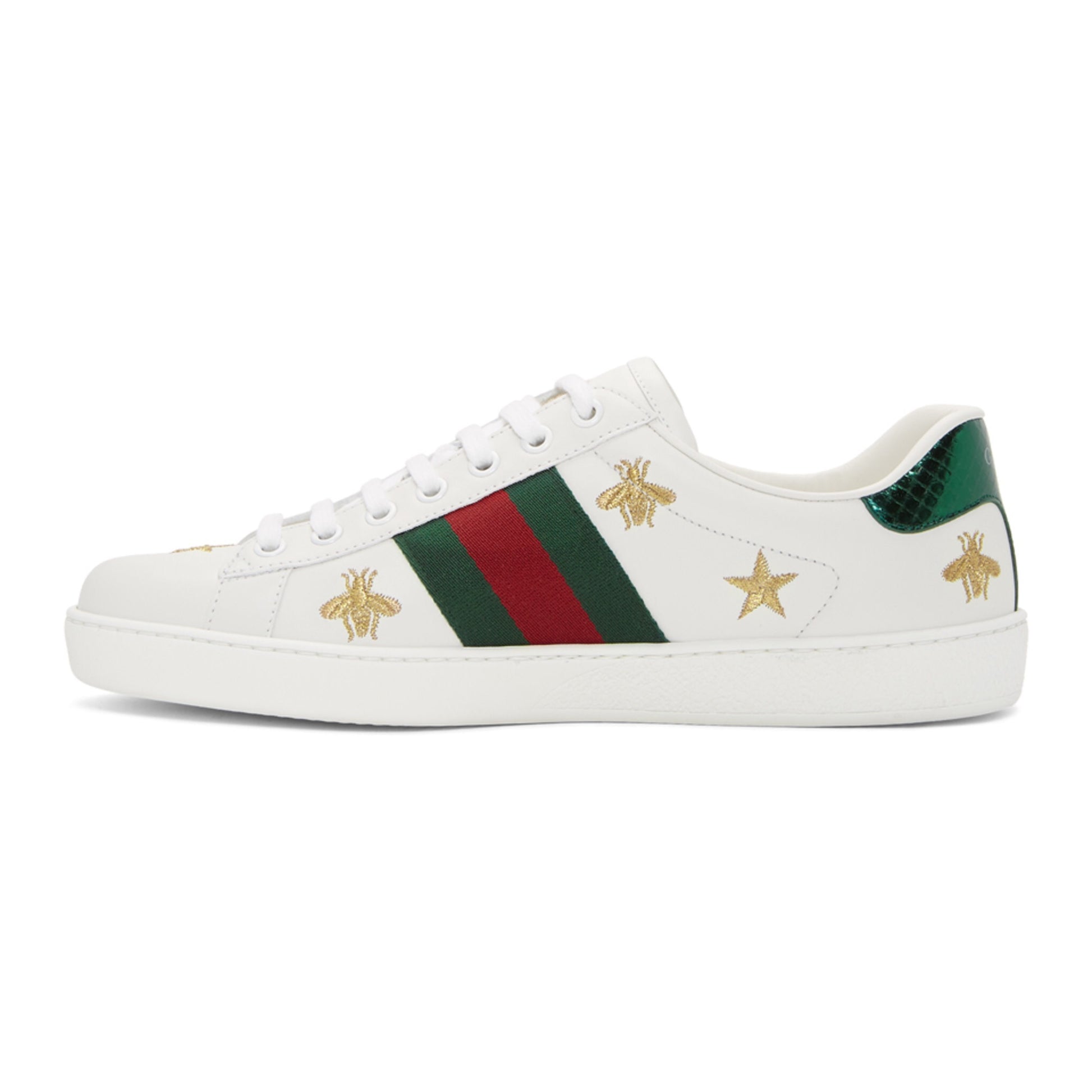 Gucci “bee & star white ace sneakers” - Centrall Online