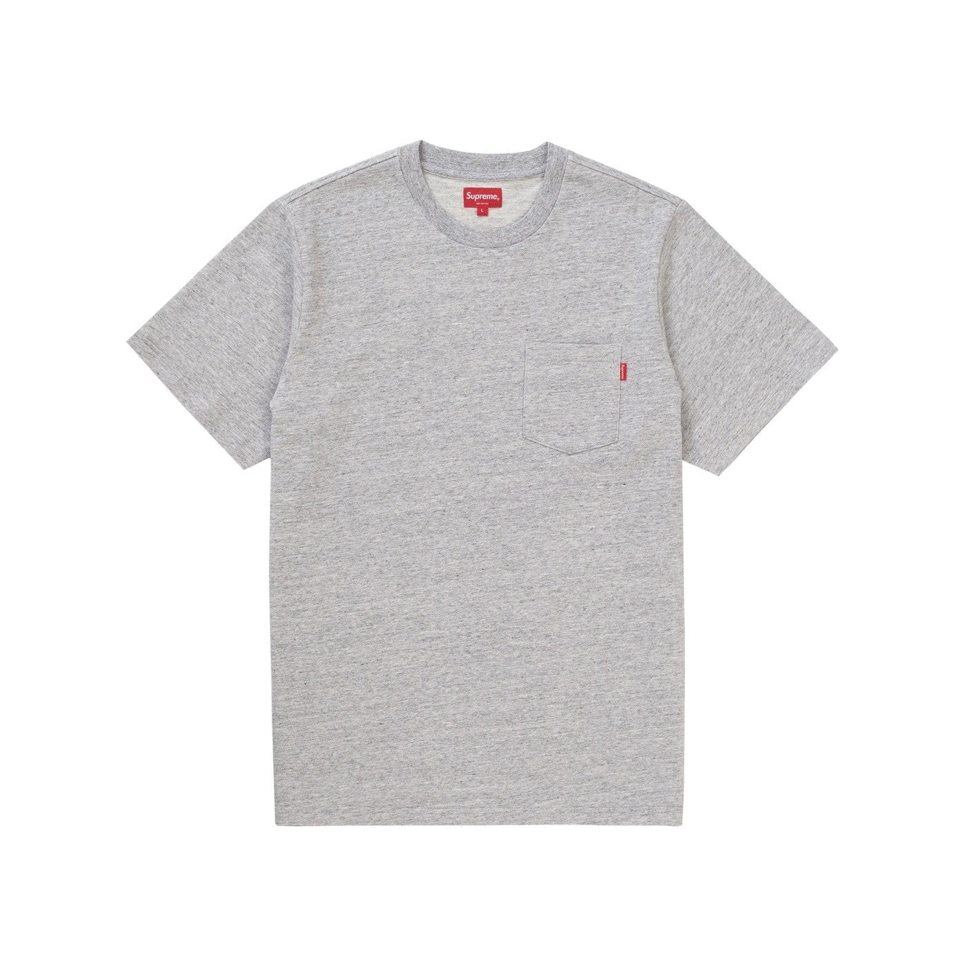 Supreme pocket tee gray - Centrall Online