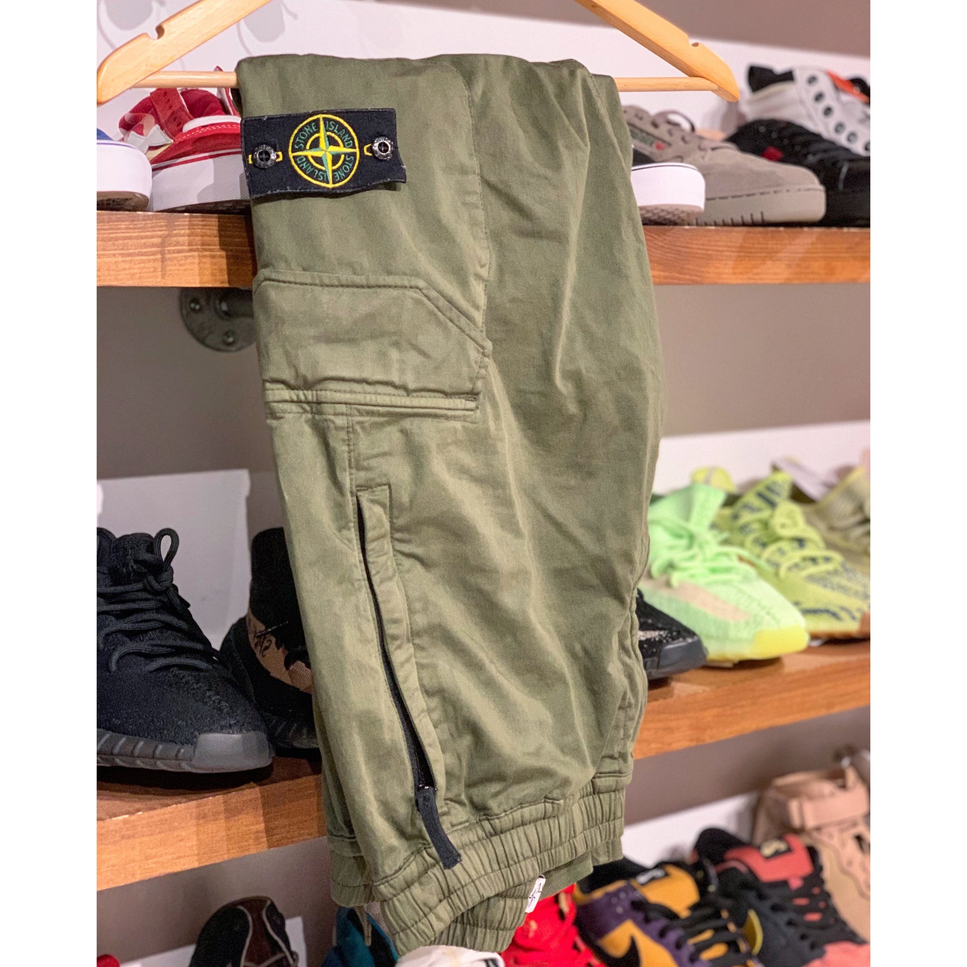 Stone Island Olive cargo 32 - Centrall Online